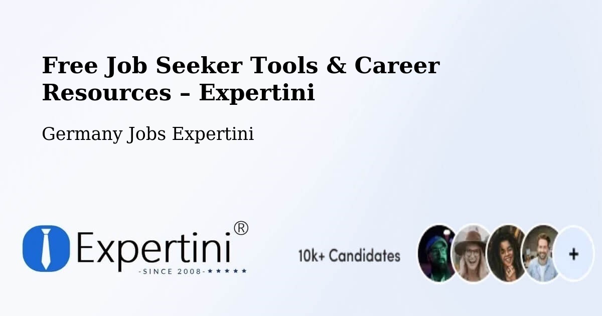 Free Job Seeker Tools & Career Resources – Rodewisch - Rodewisch, Germany Jobs Expertini
