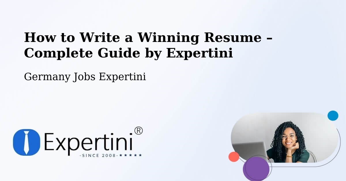Resume Writing Guide for Job Seekers – Rodewisch - Rodewisch, Germany Jobs Expertini